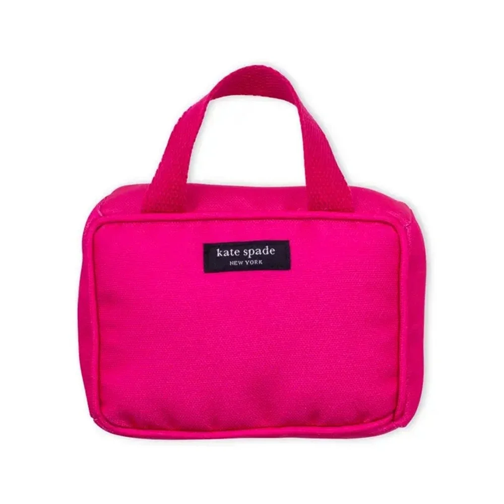 Kate Spade Pink Dog Toy with Handles and Squeaky, 7
